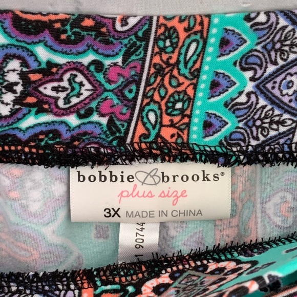 BOBBIE BROOKS 3X Soft Boho Crop Palazzo Pants - Picture 5 of 8
